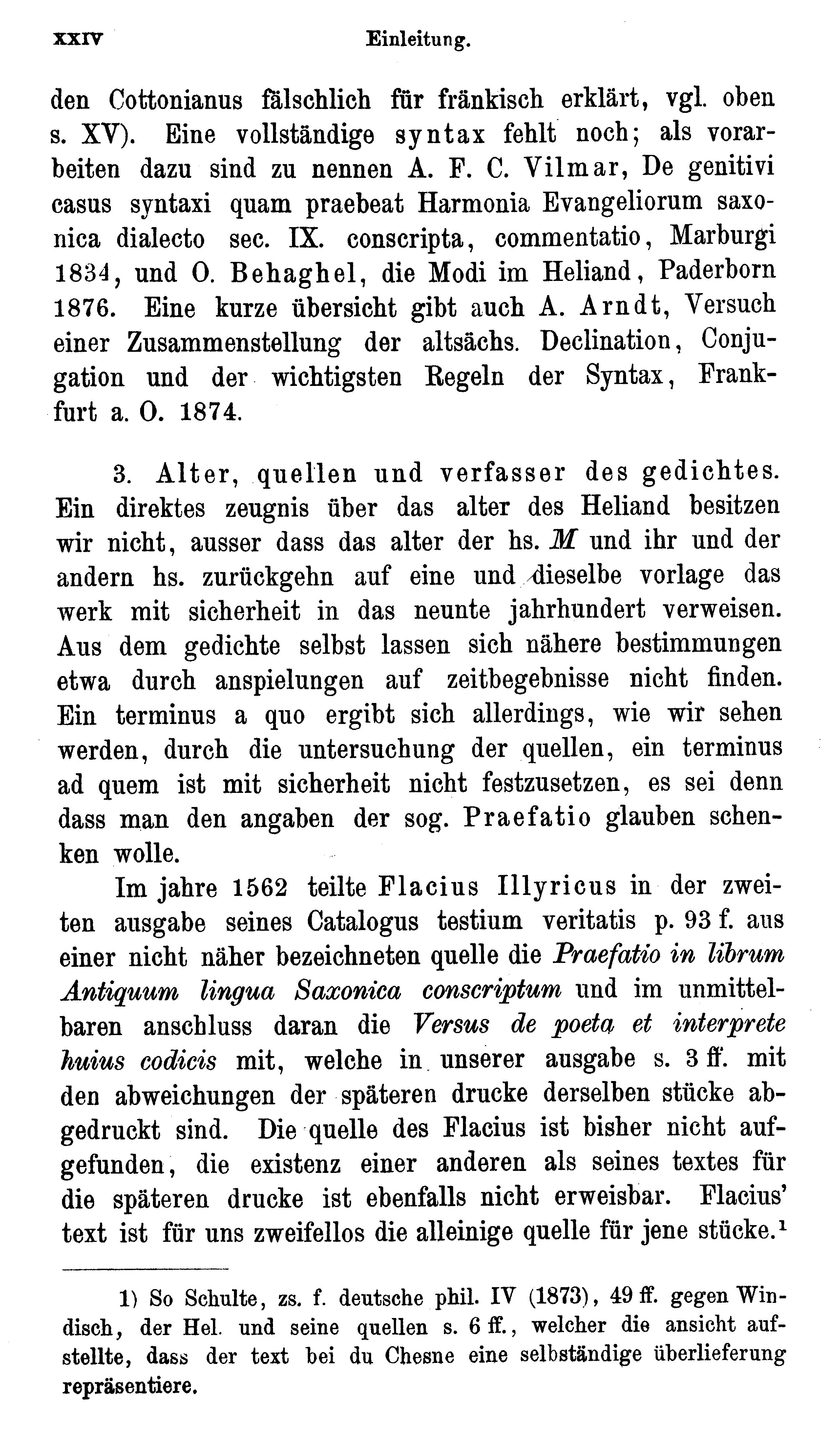 facsimile image (Sievers 1878, p. xxiv)