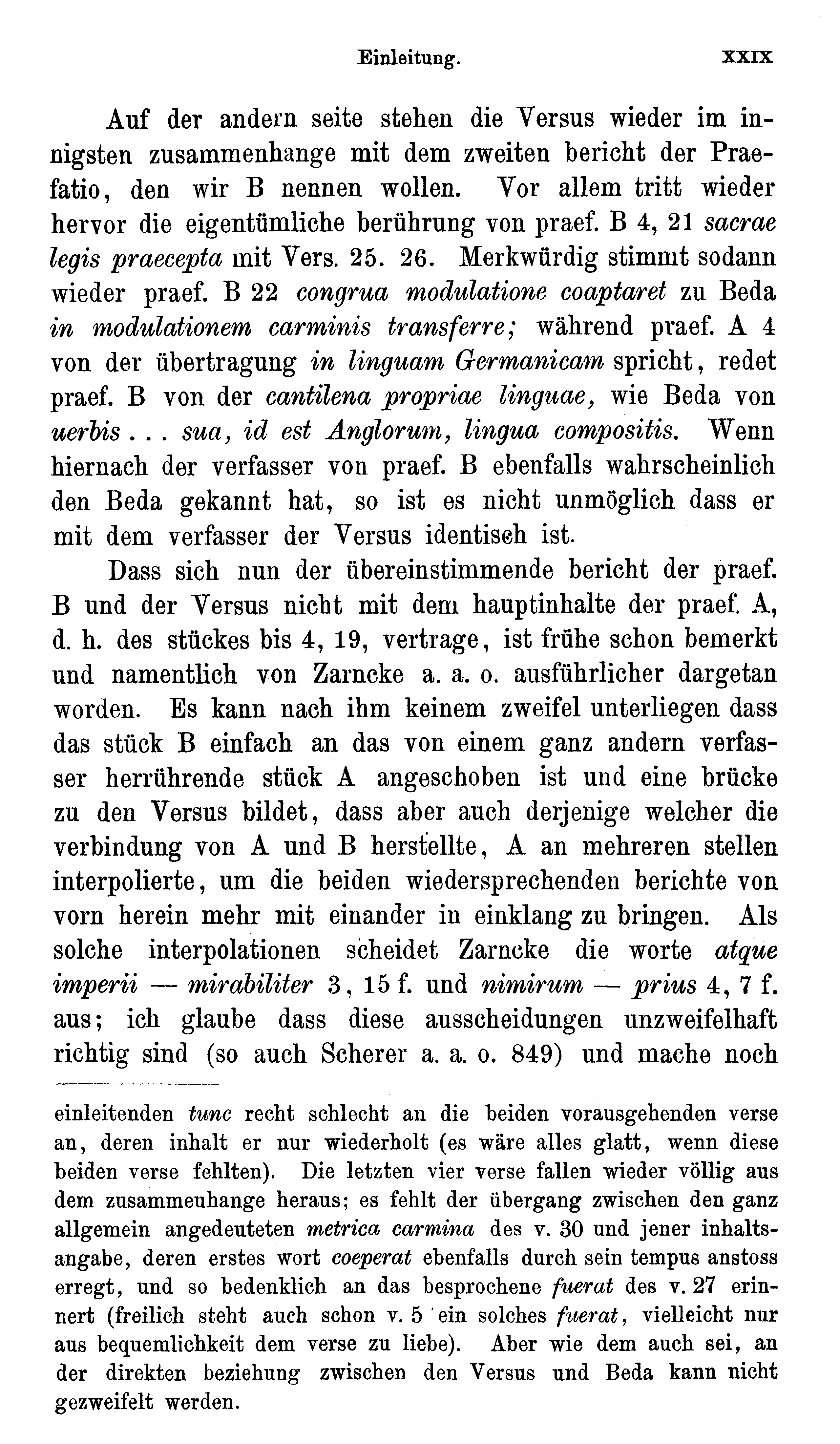 facsimile image (Sievers 1878, p. xxix)