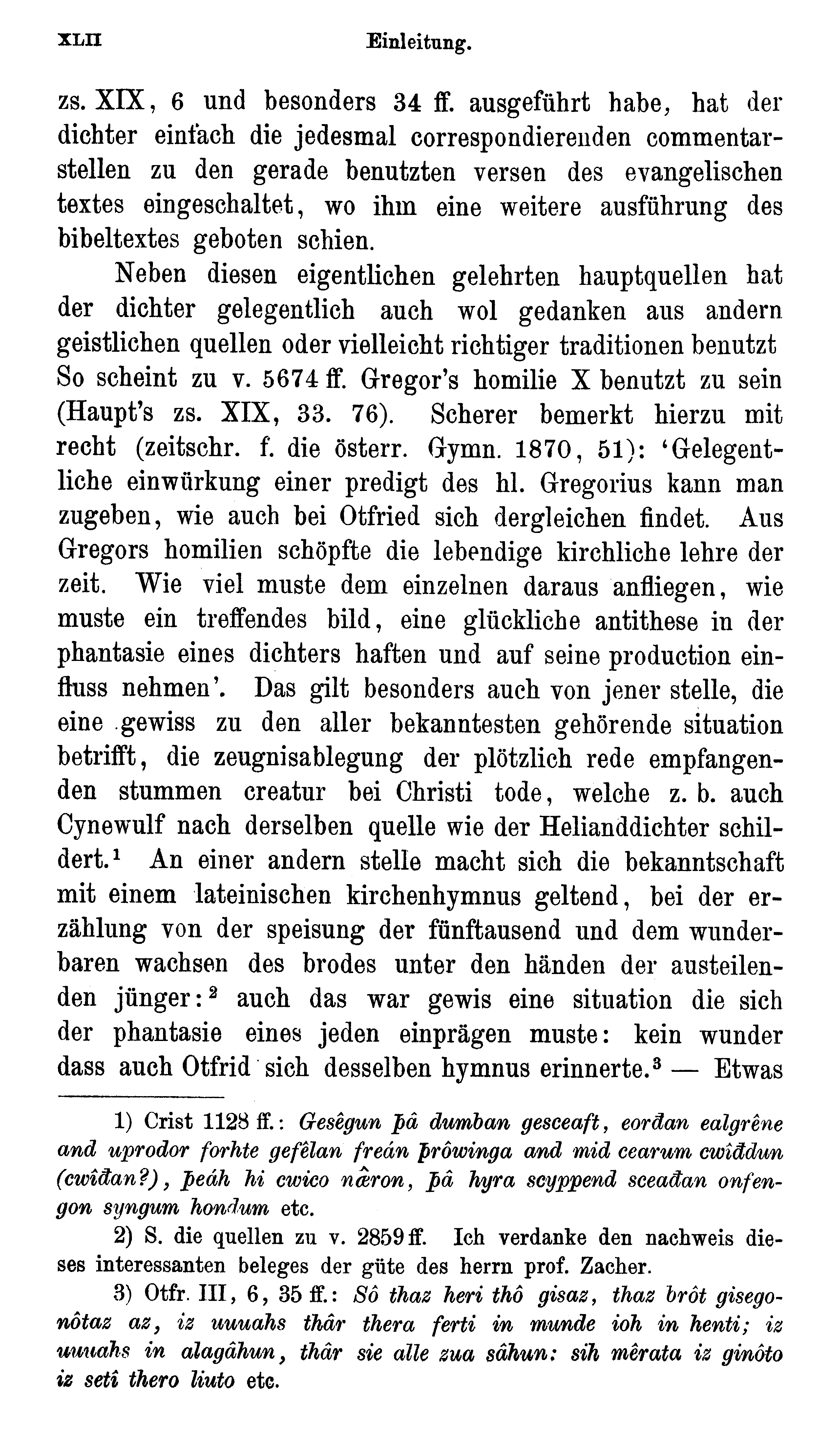 facsimile image (Sievers 1878, p. xlii)