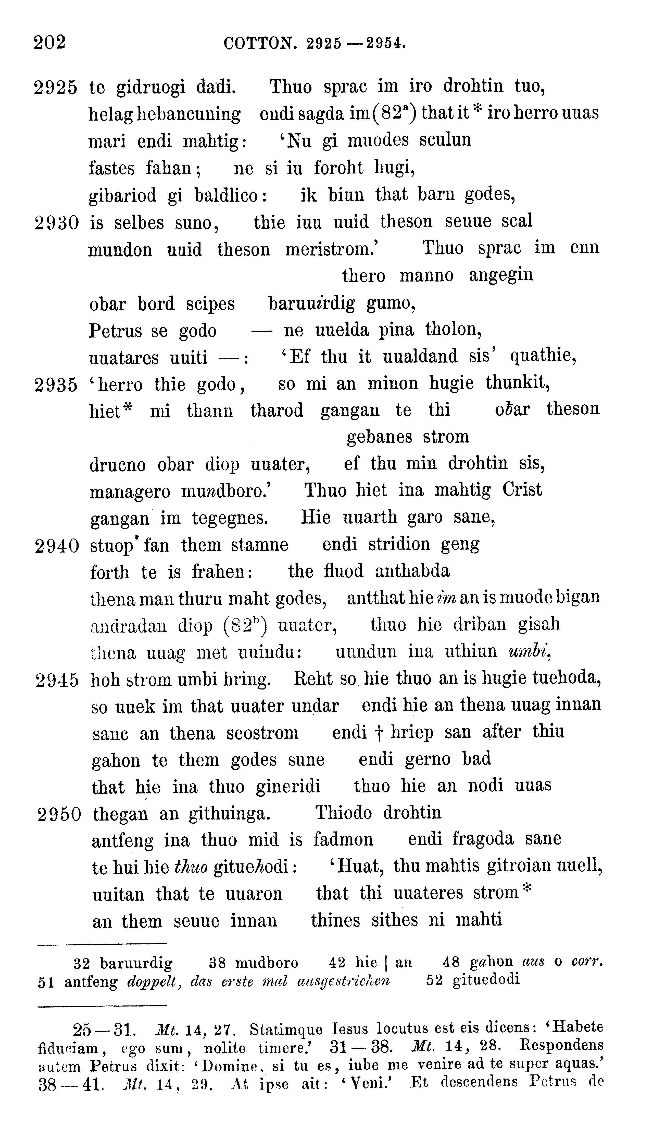 facsimile image (Sievers 1878, p. 202)