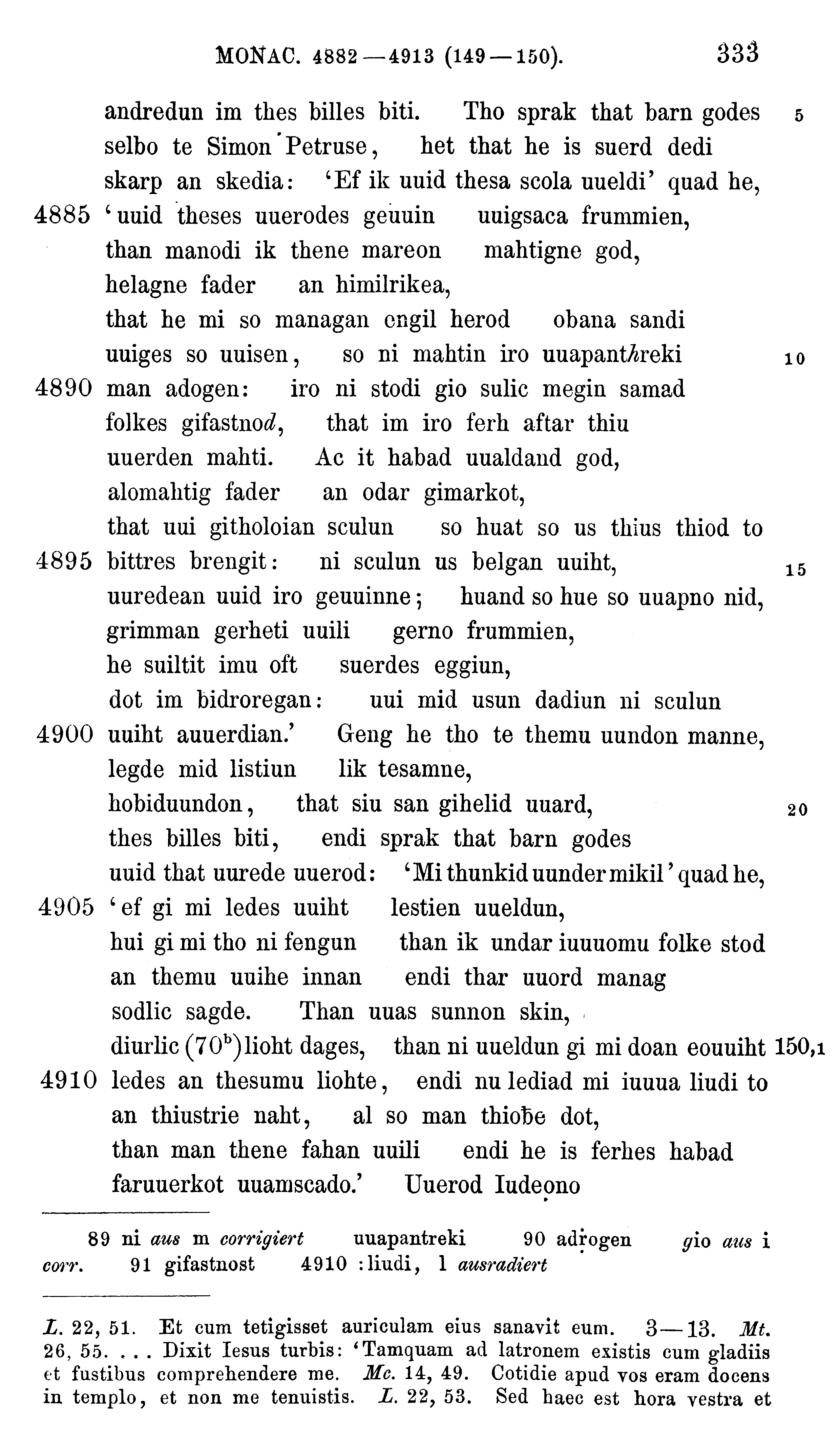 facsimile image (Sievers 1878, p. 333)