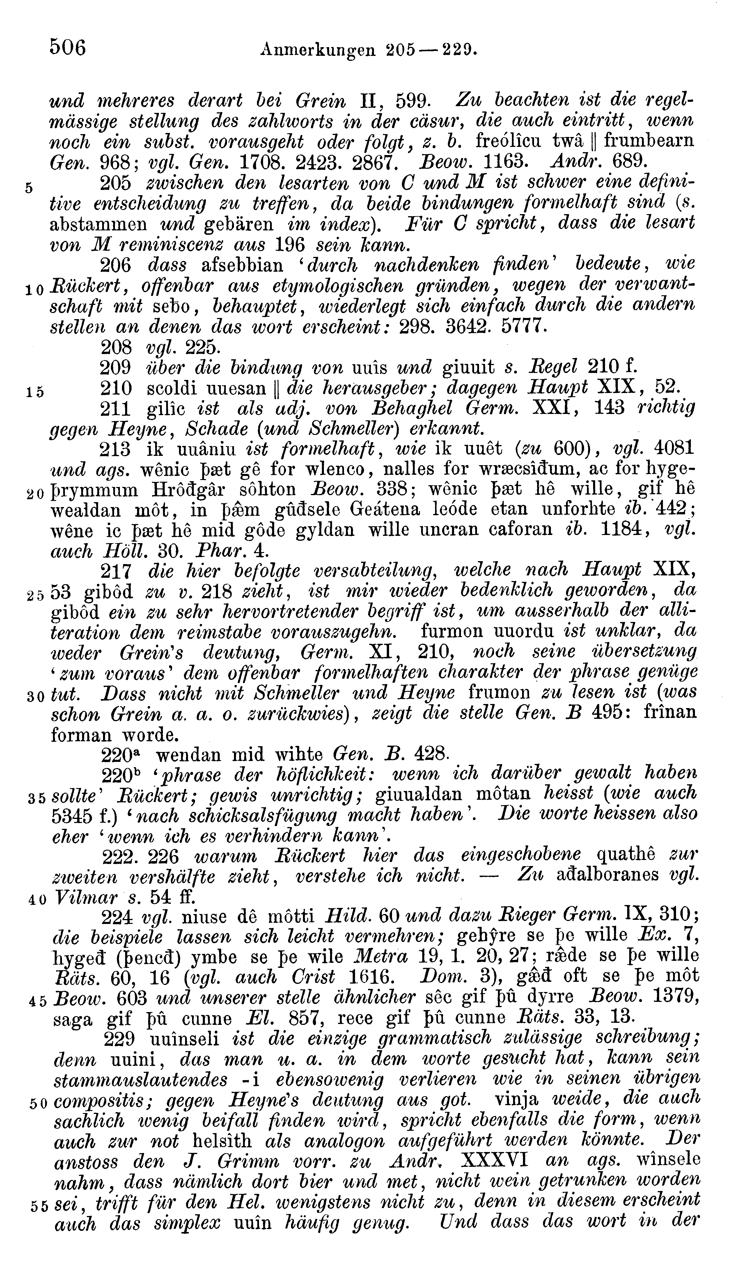 facsimile image (Sievers 1878, p. 506)