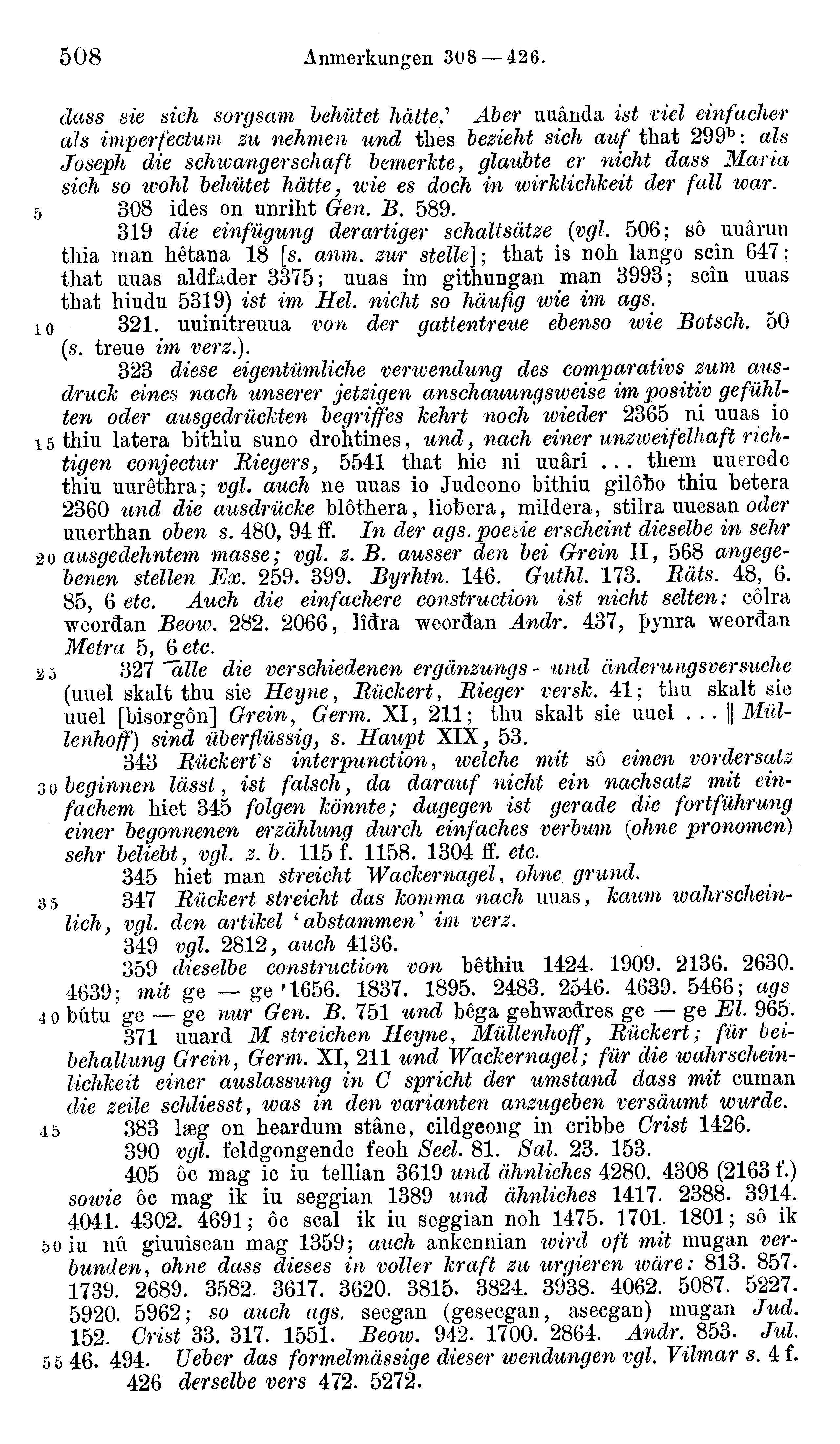 facsimile image (Sievers 1878, p. 508)