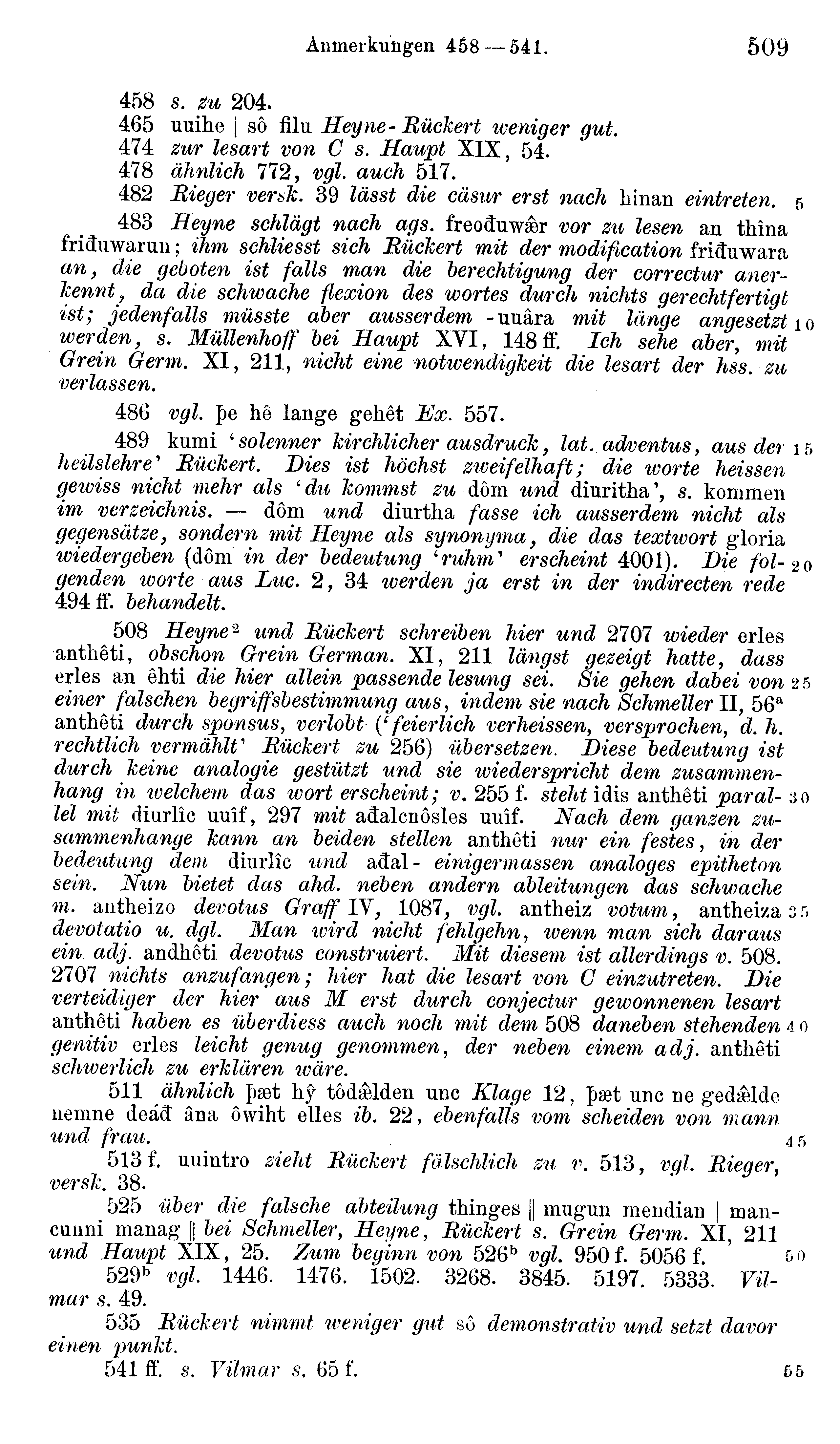 facsimile image (Sievers 1878, p. 509)