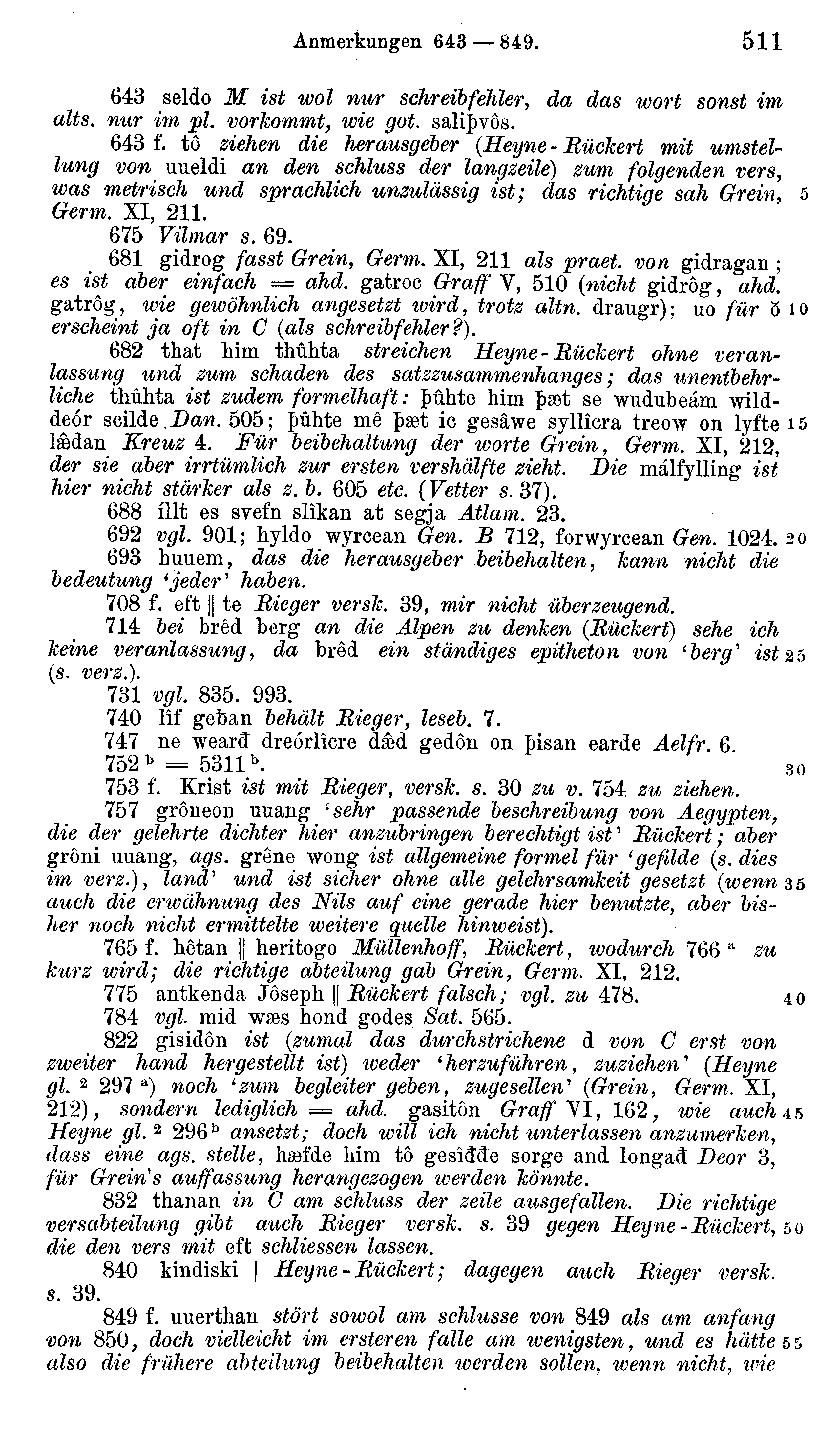 facsimile image (Sievers 1878, p. 511)