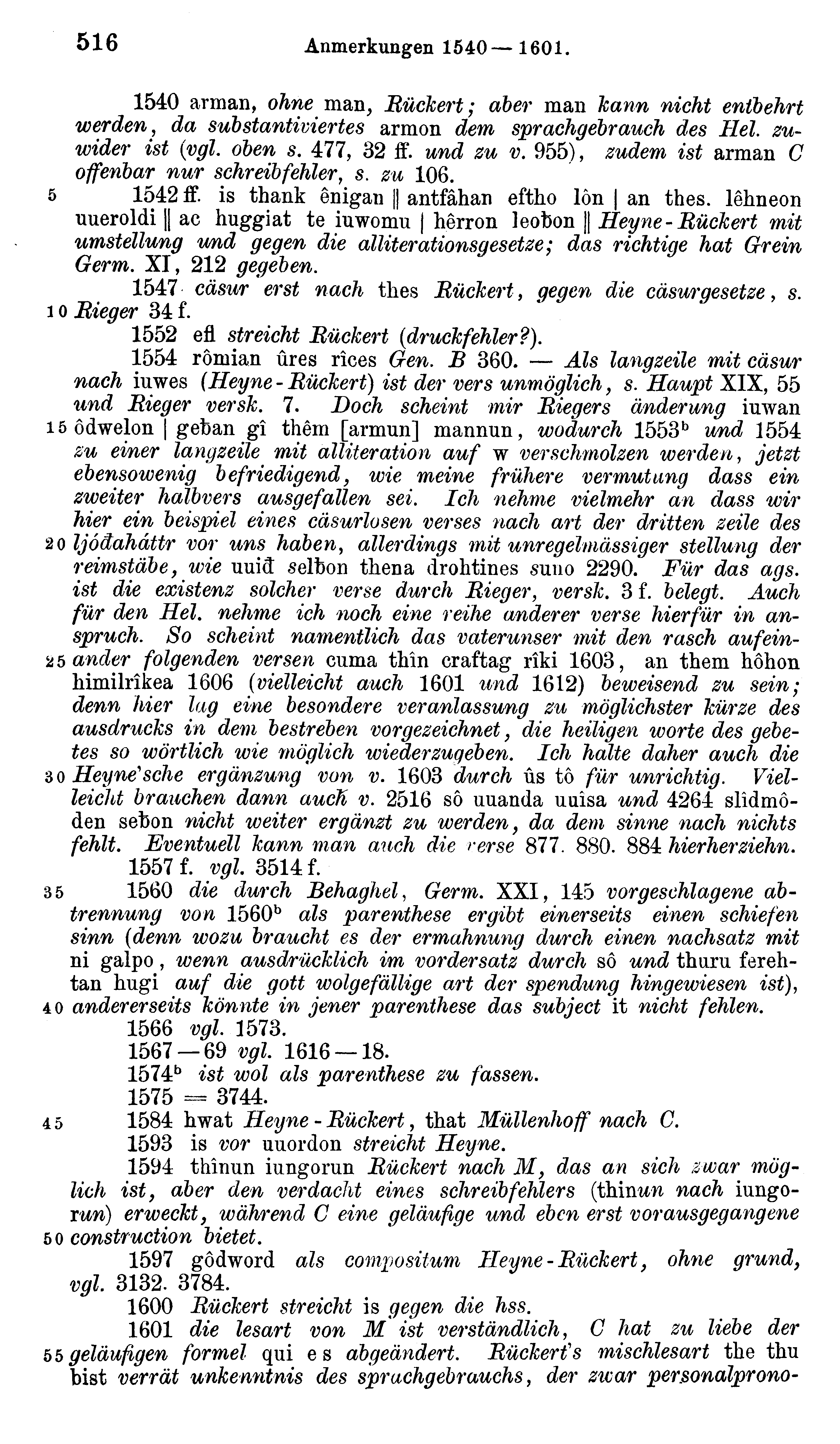 facsimile image (Sievers 1878, p. 516)