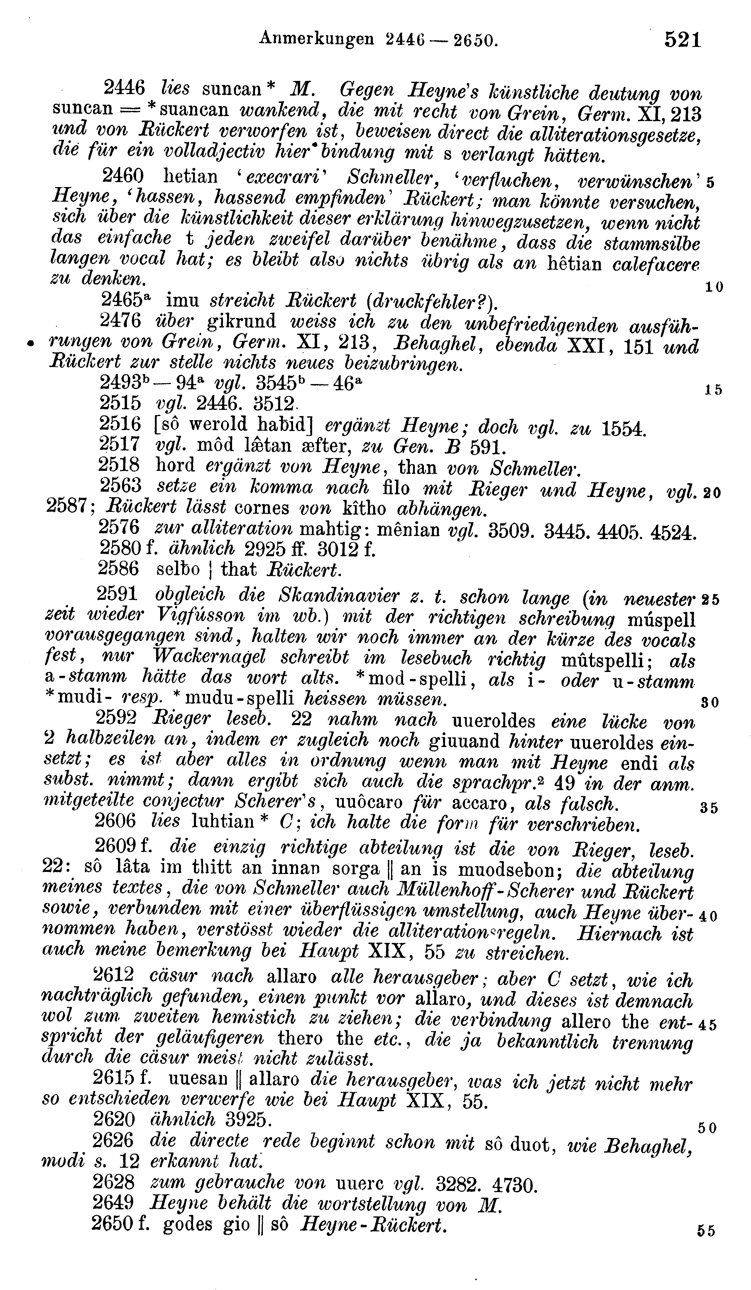 facsimile image (Sievers 1878, p. 521)