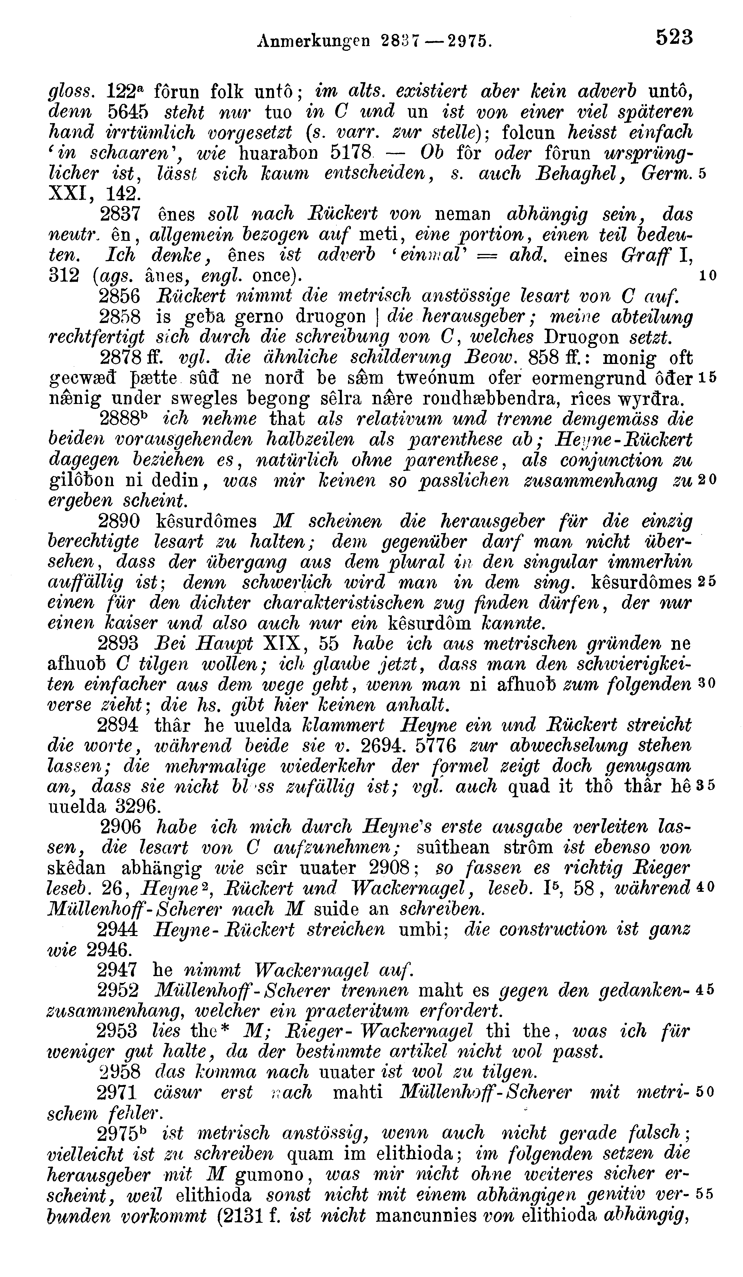 facsimile image (Sievers 1878, p. 523)