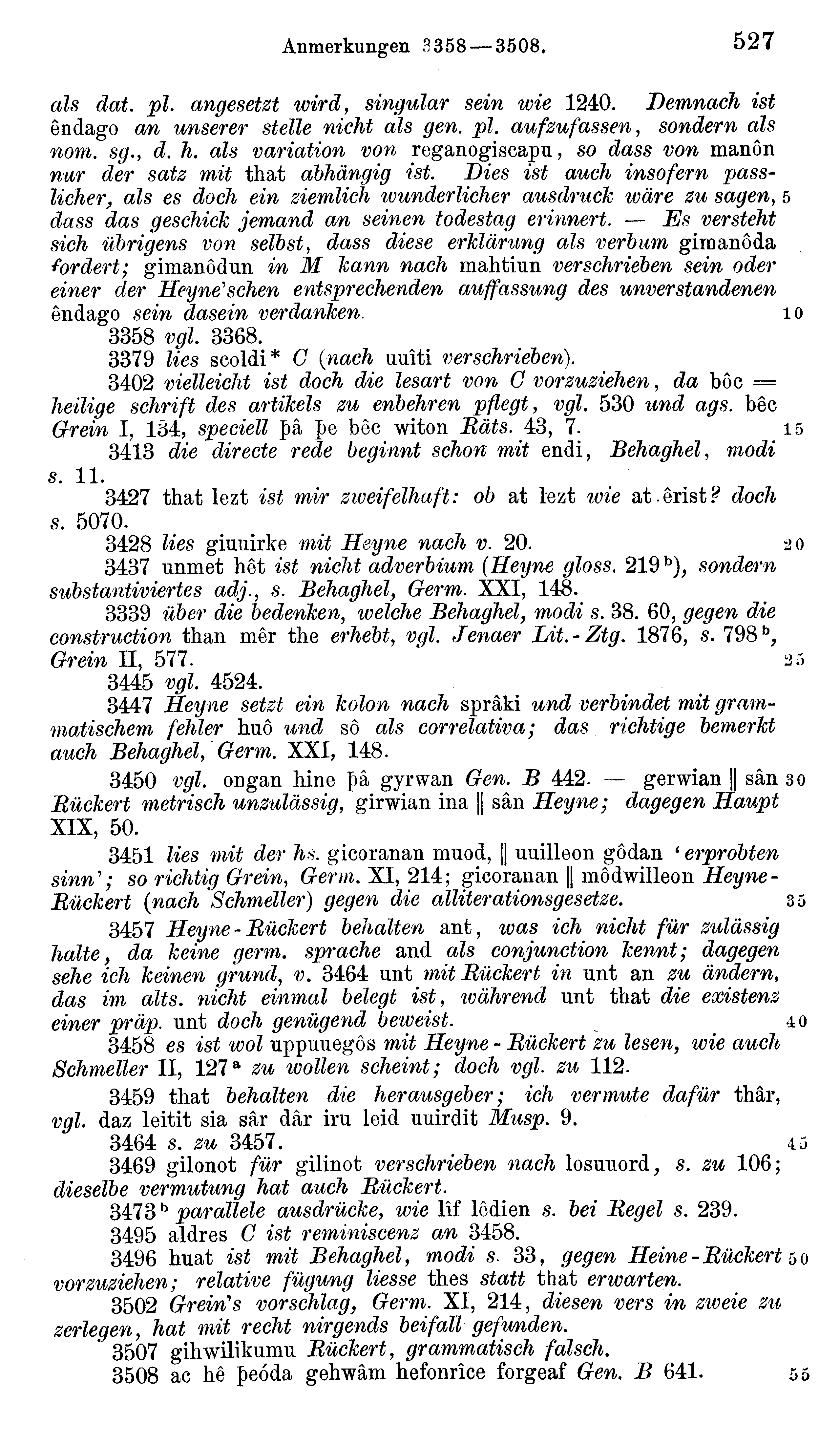 facsimile image (Sievers 1878, p. 527)