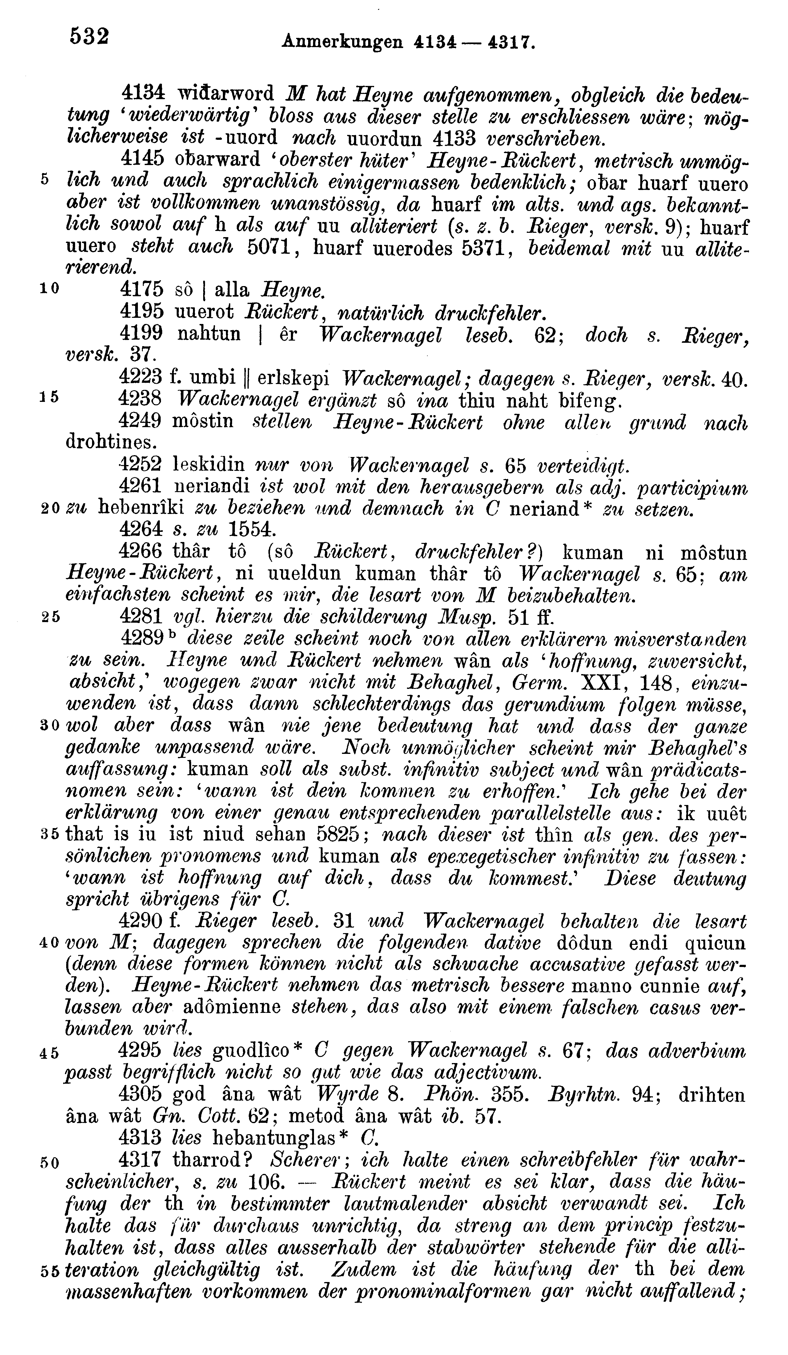 facsimile image (Sievers 1878, p. 532)