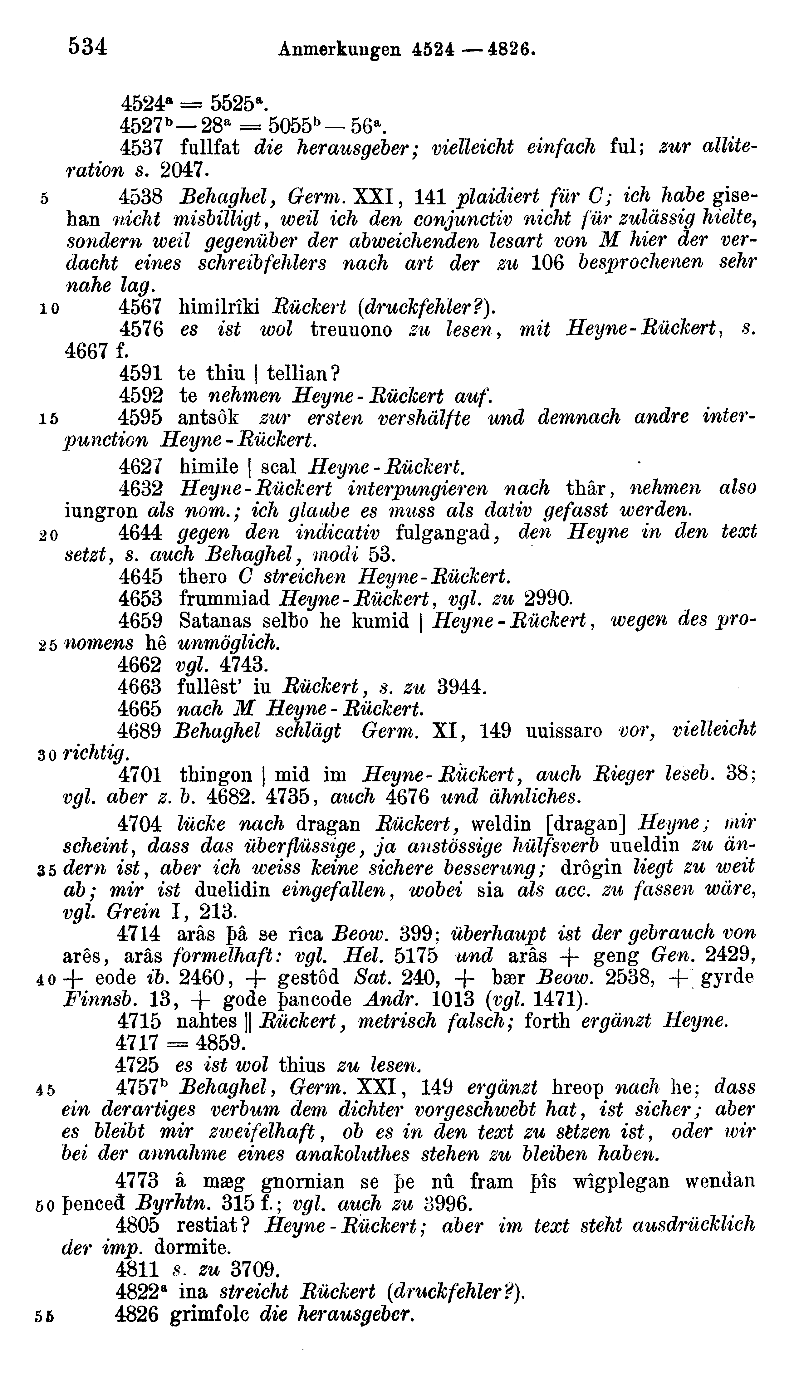 facsimile image (Sievers 1878, p. 534)