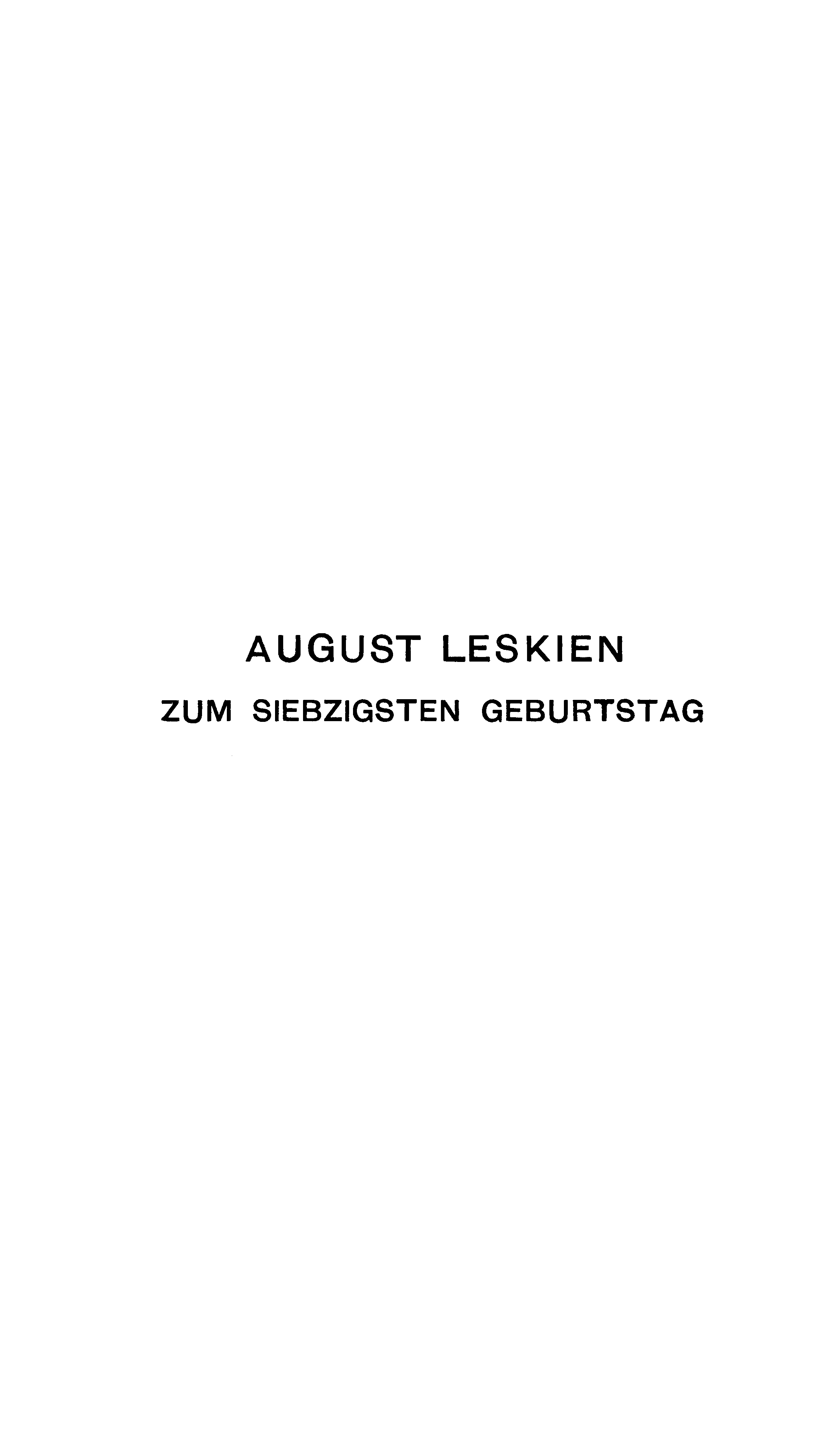 facsimile image (Streitberg 1910, p. v)