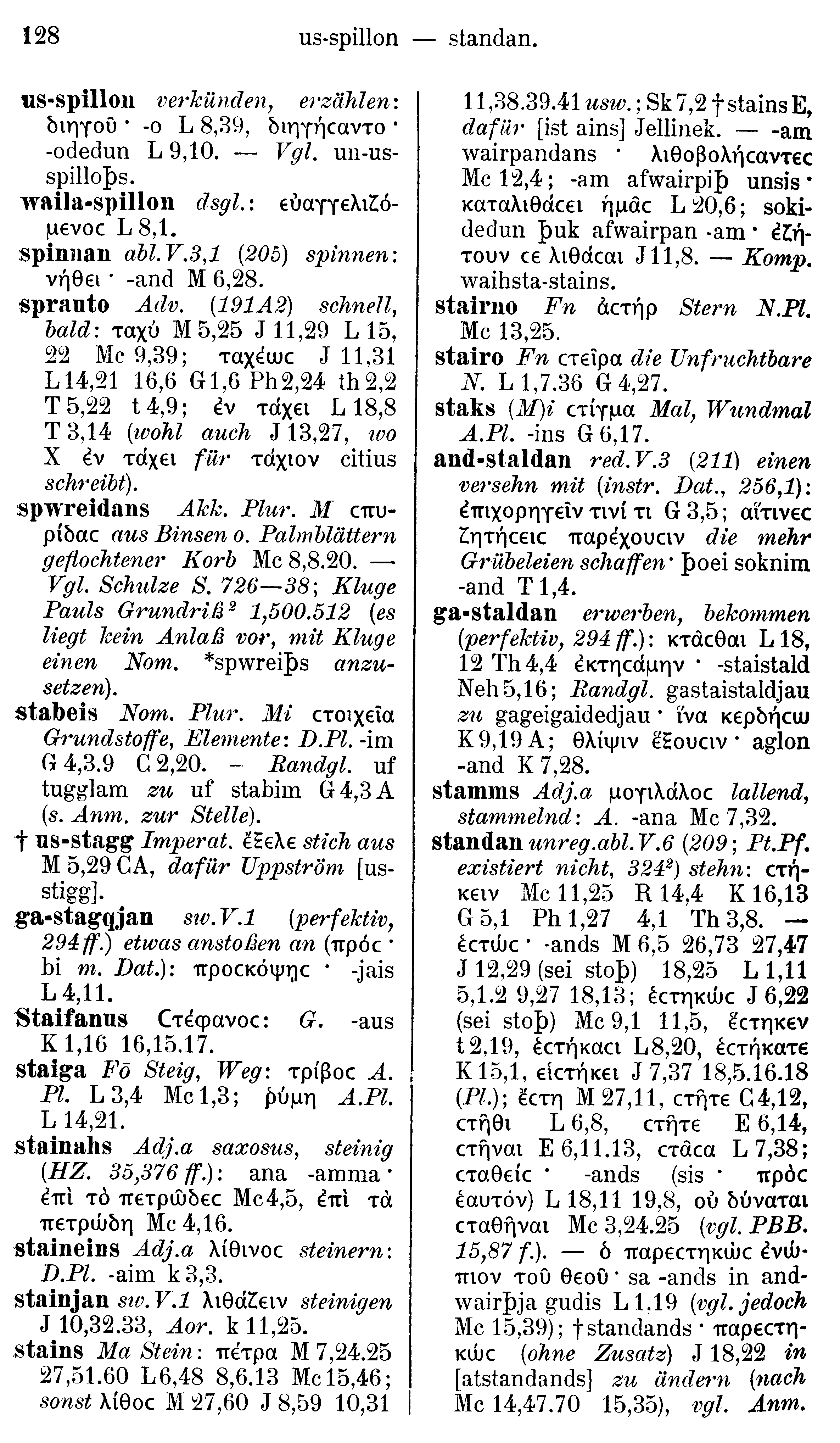 facsimile image (Streitberg 1910, p. 128)