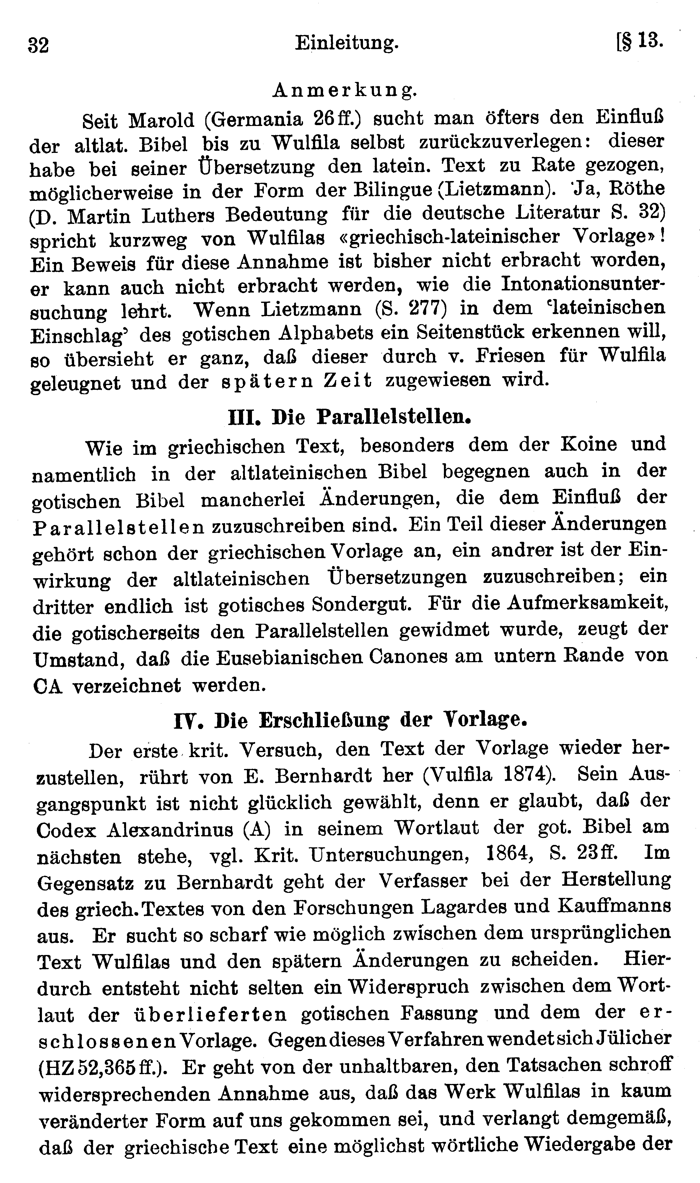 facsimile image (Streitberg 1920, p. 32)
